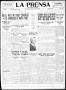 Thumbnail image of item number 1 in: 'La Prensa (San Antonio, Tex.), Vol. 6, No. 1483, Ed. 1 Saturday, March 1, 1919'.