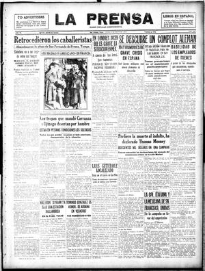 La Prensa (San Antonio, Tex.), Vol. 6, No. 1204, Ed. 1 Thursday, May 2, 1918