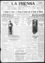 Newspaper: La Prensa (San Antonio, Tex.), Vol. 6, No. 1669, Ed. 1 Thursday, Sept…