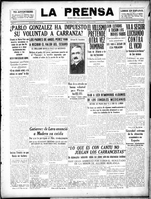 La Prensa (San Antonio, Tex.), Vol. 6, No. 1125, Ed. 1 Sunday, February 17, 1918