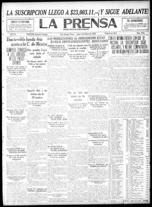 La Prensa (San Antonio, Tex.), Vol. 6, No. 1818, Ed. 1 Monday, February 2, 1920