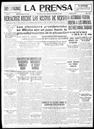 La Prensa (San Antonio, Tex.), Vol. 6, No. 1734, Ed. 1 Sunday, November 9, 1919