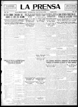 La Prensa (San Antonio, Tex.), Vol. 8, No. 2,451, Ed. 1 Monday, January 9, 1922