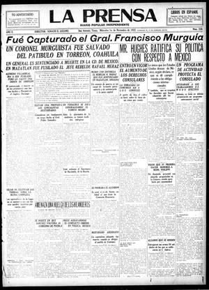 La Prensa (San Antonio, Tex.), Vol. 10, No. 259, Ed. 1 Wednesday, November 1, 1922
