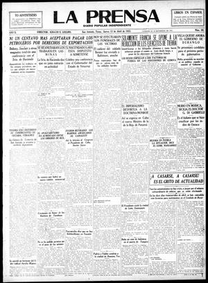 La Prensa (San Antonio, Tex.), Vol. 10, No. 60, Ed. 1 Thursday, April 13, 1922