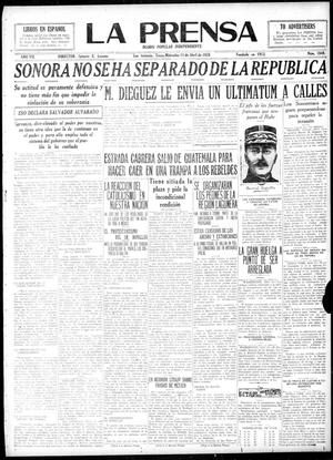 La Prensa (San Antonio, Tex.), Vol. 7, No. 1840, Ed. 1 Wednesday, April 14, 1920
