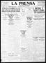 Primary view of La Prensa (San Antonio, Tex.), Vol. 10, No. 157, Ed. 1 Friday, July 21, 1922