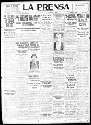 La Prensa (San Antonio, Tex.), Vol. 6, No. 1471, Ed. 1 Monday, February 17, 1919