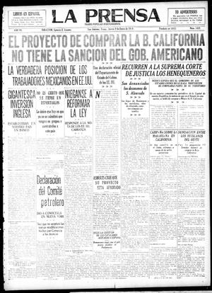 La Prensa (San Antonio, Tex.), Vol. 6, No. 1432, Ed. 1 Thursday, January 9, 1919