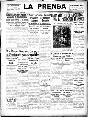 La Prensa (San Antonio, Tex.), Vol. 6, No. 1173, Ed. 1 Tuesday, April 9, 1918