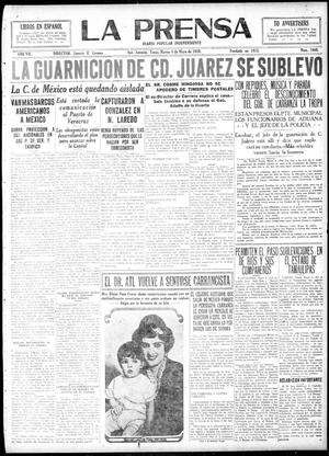 La Prensa (San Antonio, Tex.), Vol. 7, No. 1860, Ed. 1 Tuesday, May 4, 1920