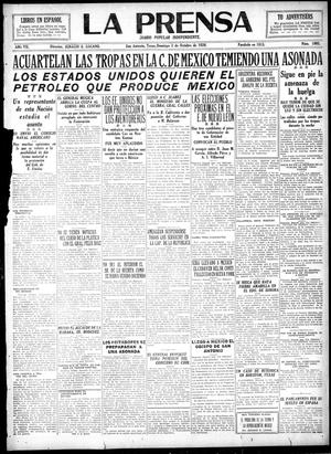La Prensa (San Antonio, Tex.), Vol. 7, No. 1005, Ed. 1 Sunday, October 3, 1920
