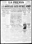 Primary view of La Prensa (San Antonio, Tex.), Vol. 6, No. 1321, Ed. 1 Thursday, September 19, 1918