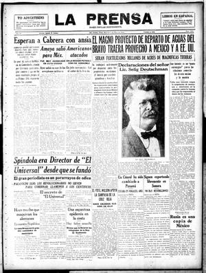 La Prensa (San Antonio, Tex.), Vol. 6, No. 1210, Ed. 1 Wednesday, May 8, 1918