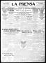 Thumbnail image of item number 1 in: 'La Prensa (San Antonio, Tex.), Vol. 7, No. 1846, Ed. 1 Monday, March 1, 1920'.