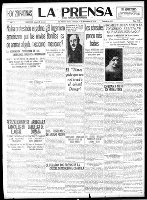 La Prensa (San Antonio, Tex.), Vol. 6, No. 1740, Ed. 1 Sunday, November 16, 1919