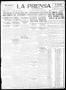 Thumbnail image of item number 1 in: 'La Prensa (San Antonio, Tex.), Vol. 7, No. 1833, Ed. 1 Tuesday, February 17, 1920'.
