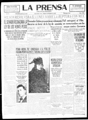 La Prensa (San Antonio, Tex.), Vol. 6, No. 1760, Ed. 1 Saturday, December 6, 1919