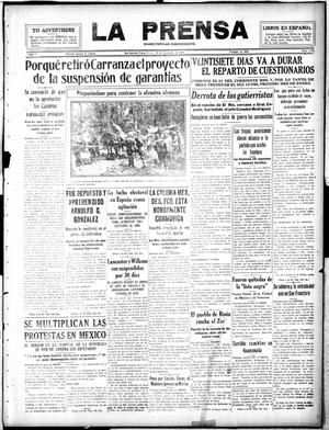 La Prensa (San Antonio, Tex.), Vol. 5, No. 1138, Ed. 1 Friday, December 28, 1917