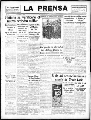 La Prensa (San Antonio, Tex.), Vol. 6, No. 1237, Ed. 1 Tuesday, June 4, 1918