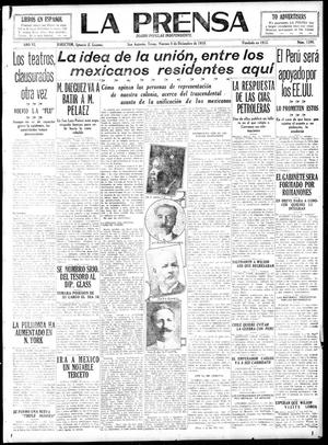 La Prensa (San Antonio, Tex.), Vol. 6, No. 1399, Ed. 1 Friday, December 6, 1918