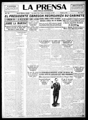 La Prensa (San Antonio, Tex.), Vol. 8, No. 2,425, Ed. 1 Friday, December 2, 1921