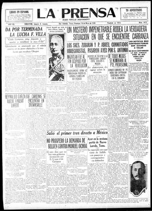 La Prensa (San Antonio, Tex.), Vol. 7, No. 1872, Ed. 1 Sunday, May 16, 1920