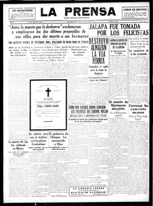 La Prensa (San Antonio, Tex.), Vol. 6, No. 1245, Ed. 1 Thursday, July 4, 1918