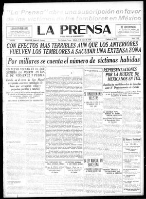 La Prensa (San Antonio, Tex.), Vol. 6, No. 1795, Ed. 1 Saturday, January 10, 1920