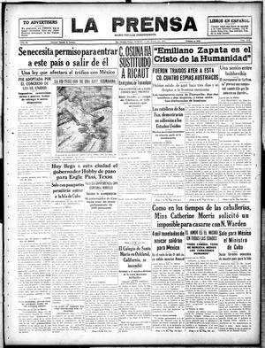 La Prensa (San Antonio, Tex.), Vol. 6, No. 1216, Ed. 1 Tuesday, May 14, 1918