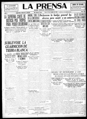 La Prensa (San Antonio, Tex.), Vol. 10, No. 253, Ed. 1 Thursday, October 26, 1922