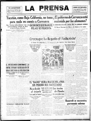 La Prensa (San Antonio, Tex.), Vol. 5, No. 1147, Ed. 1 Friday, February 8, 1918