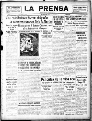 La Prensa (San Antonio, Tex.), Vol. 6, No. 1205, Ed. 1 Friday, May 3, 1918