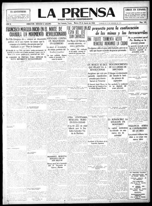 La Prensa (San Antonio, Tex.), Vol. 10, No. 195, Ed. 1 Tuesday, August 29, 1922