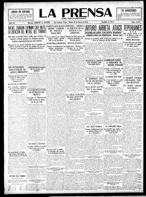 La Prensa (San Antonio, Tex.), Vol. 7, No. 2,119, Ed. 1 Tuesday, January 25, 1921