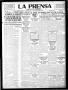 Thumbnail image of item number 1 in: 'La Prensa (San Antonio, Tex.), Vol. 8, No. 2,425, Ed. 1 Thursday, December 8, 1921'.