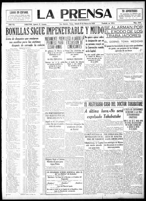 La Prensa (San Antonio, Tex.), Vol. 7, No. 1844, Ed. 1 Saturday, February 28, 1920
