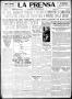 Newspaper: La Prensa (San Antonio, Tex.), Vol. 6, No. 1517, Ed. 1 Friday, April …