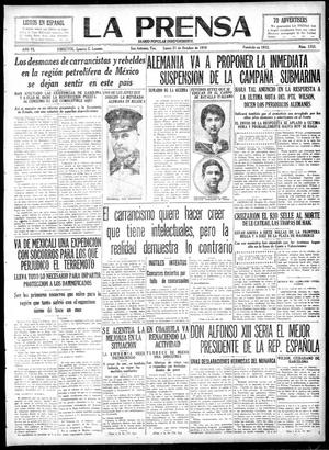 La Prensa (San Antonio, Tex.), Vol. 6, No. 1353, Ed. 1 Monday, October 21, 1918