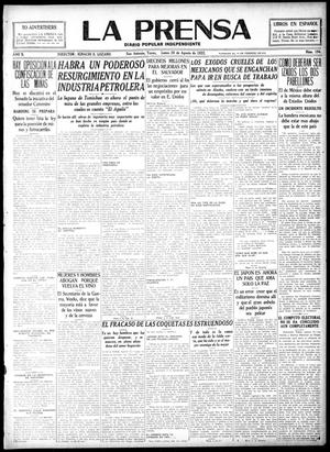 La Prensa (San Antonio, Tex.), Vol. 10, No. 194, Ed. 1 Monday, August 28, 1922