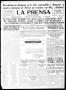 Primary view of La Prensa (San Antonio, Tex.), Vol. 6, No. 1807, Ed. 1 Thursday, January 22, 1920
