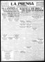 Thumbnail image of item number 1 in: 'La Prensa (San Antonio, Tex.), Vol. 10, No. 192, Ed. 1 Saturday, August 26, 1922'.