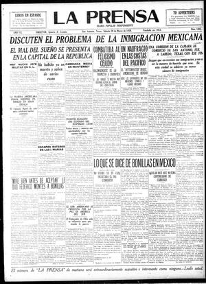 La Prensa (San Antonio, Tex.), Vol. 7, No. 1865, Ed. 1 Saturday, March 20, 1920