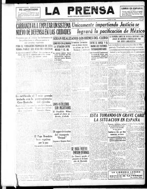 La Prensa (San Antonio, Tex.), Vol. 6, No. 1242, Ed. 1 Monday, July 1, 1918