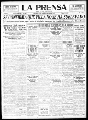 La Prensa (San Antonio, Tex.), Vol. 7, No. 1970, Ed. 1 Sunday, August 29, 1920