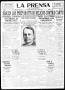 Thumbnail image of item number 1 in: 'La Prensa (San Antonio, Tex.), Vol. 7, No. 1949, Ed. 1 Sunday, August 8, 1920'.