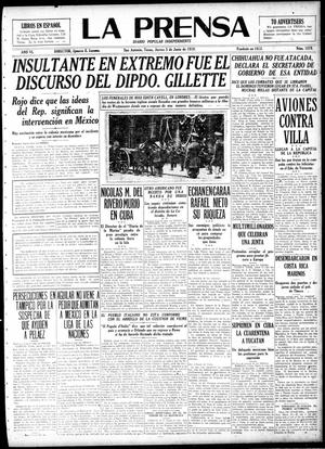 La Prensa (San Antonio, Tex.), Vol. 6, No. 1579, Ed. 1 Thursday, June 5, 1919