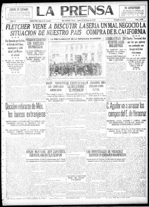 La Prensa (San Antonio, Tex.), Vol. 6, No. 1450, Ed. 1 Monday, January 27, 1919