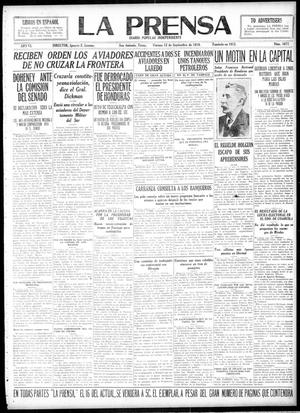 La Prensa (San Antonio, Tex.), Vol. 6, No. 1677, Ed. 1 Friday, September 12, 1919