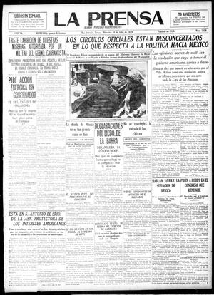 La Prensa (San Antonio, Tex.), Vol. 6, No. 1620, Ed. 1 Wednesday, July 16, 1919